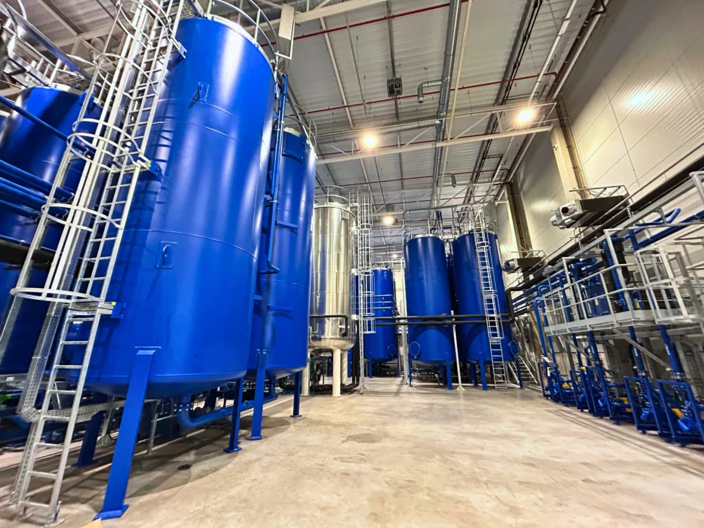 Zbiorniki na poliole i na izocyjaniany