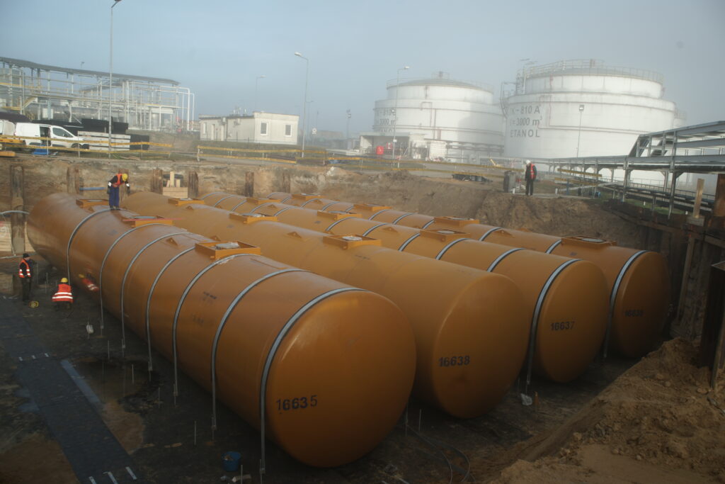 Zbiorniki na etanol